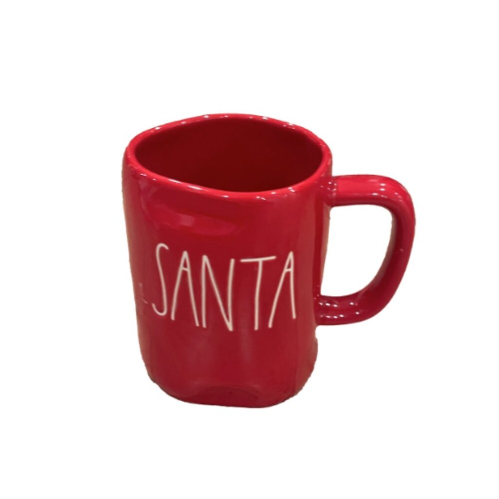 Santa Mug, Red, Has handle